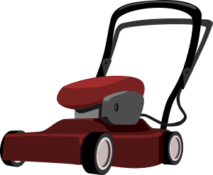openclipart圖庫：lawn mower