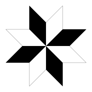 openclipart圖庫：octagon outrayj 8 stripes