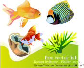 openclipart圖庫：Free Vector Fish