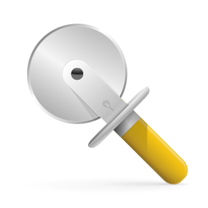 openclipart圖庫：pizza cutter icon