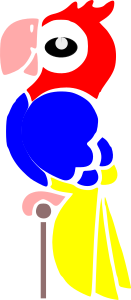 openclipart圖庫：Parrot