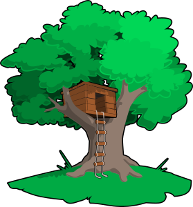 openclipart圖庫：tree house