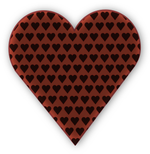 openclipart圖庫：Heart in Heart (Dark)