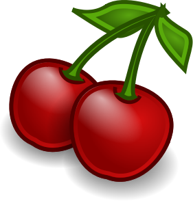 openclipart圖庫：fruit-cherries