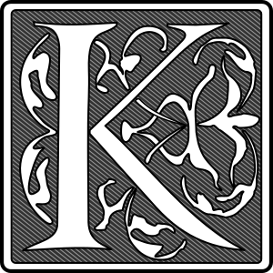openclipart圖庫：Remix of initial K