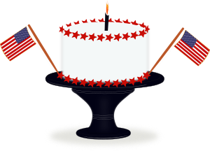 openclipart圖庫：Happy Birthday America