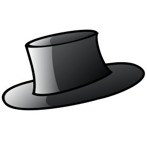 openclipart圖庫：Top hat