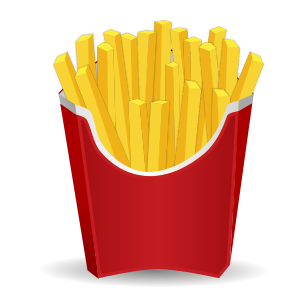 openclipart圖庫：French Fries
