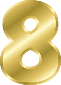 openclipart圖庫：Effect Letters alphabet gold