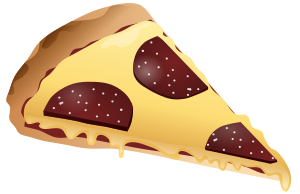 openclipart圖庫：Slice of Pizza
