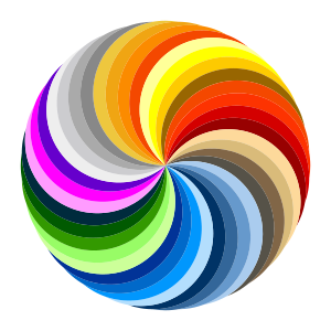 openclipart圖庫：ubuntu 36 swirl