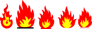 openclipart圖庫：fire and flames remixes