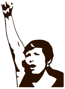openclipart圖庫：woman power