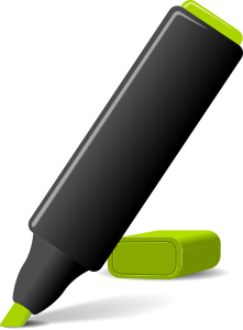 openclipart圖庫：Textmarker