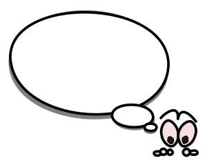 openclipart圖庫：Bulle droite simple