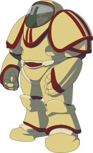 openclipart圖庫：space armour