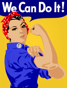 openclipart圖庫：We Can Do It! Poster