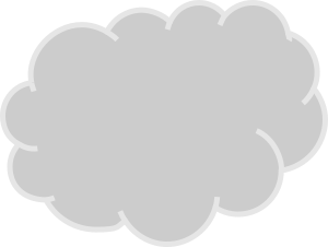 openclipart圖庫：Cloud Gray