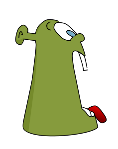 openclipart圖庫：Monster Cup