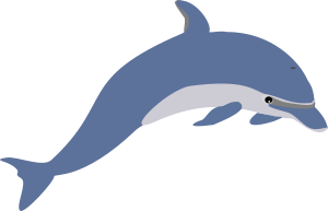 openclipart圖庫：Another dolphin