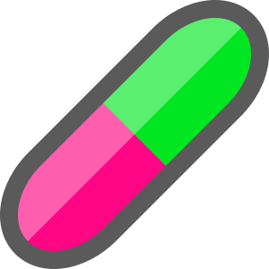 openclipart圖庫：Simple Pill Icon