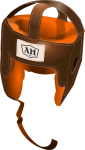 openclipart圖庫：Antique Boxing Headgear