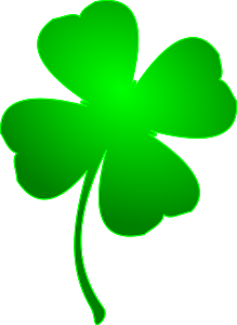 openclipart圖庫：Irish Lucky Clover