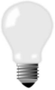 openclipart圖庫：(Light) bulb