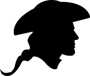 openclipart圖庫：US Revolutionary War Soldier Silhouette