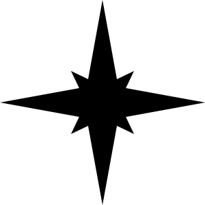 openclipart圖庫：Simple Compass Rose
