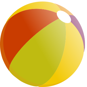 openclipart圖庫：Beach Ball
