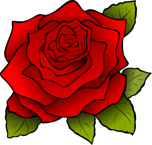 openclipart圖庫：Rosa | Rose