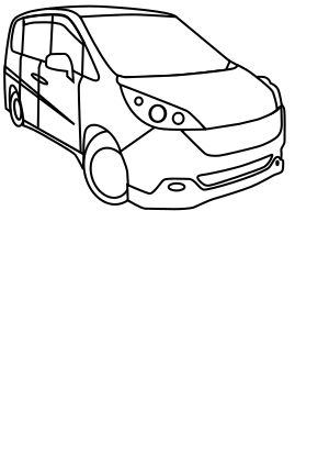 openclipart圖庫：Minivan