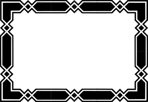 openclipart圖庫：Geometric Frame or Border