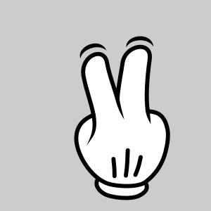 openclipart圖庫:MultiTouch-Interface Mouse-theme 2-fingers-Simple-Tap openclipart圖庫:MultiTouch-Interface Mouse-theme 2-fingers-Simple-Tap