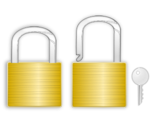 openclipart圖庫：Lock and Key