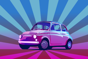 openclipart圖庫：Fiat 500