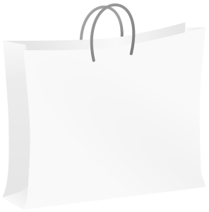 openclipart圖庫：White bag