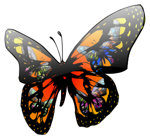 openclipart圖庫：Butterfly Effect