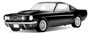 openclipart圖庫：American Sport Car