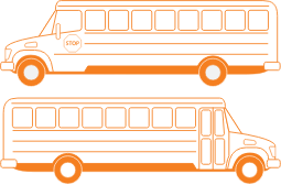 openclipart圖庫：School Busses