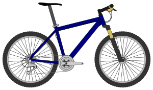 openclipart圖庫：Mountainbike