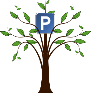 openclipart圖庫：Green Parking