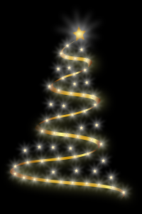 openclipart圖庫：Modern Christmas Tree 4
