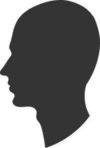 openclipart圖庫：Head profile