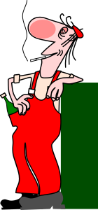 openclipart圖庫：Alky slacker