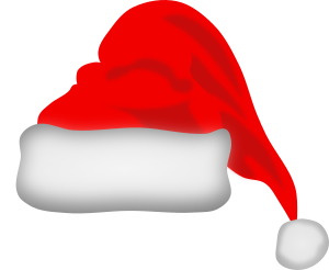 openclipart圖庫：Santa Claus hat