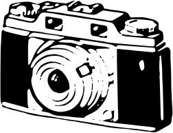 openclipart圖庫：Camera Stamp