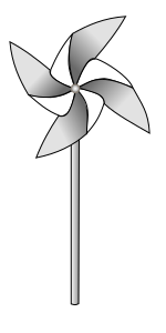 openclipart圖庫：pinwheel