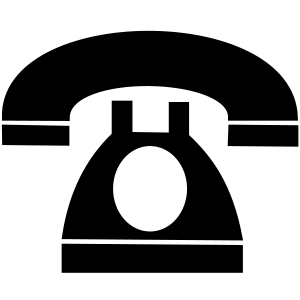 openclipart圖庫：phone sign